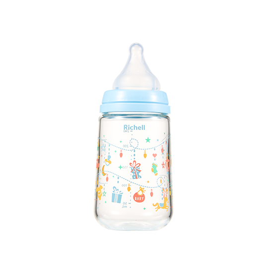 Bình sữa thủy tinh Hanaemi 240ml (Từ 3 tháng tuổi)