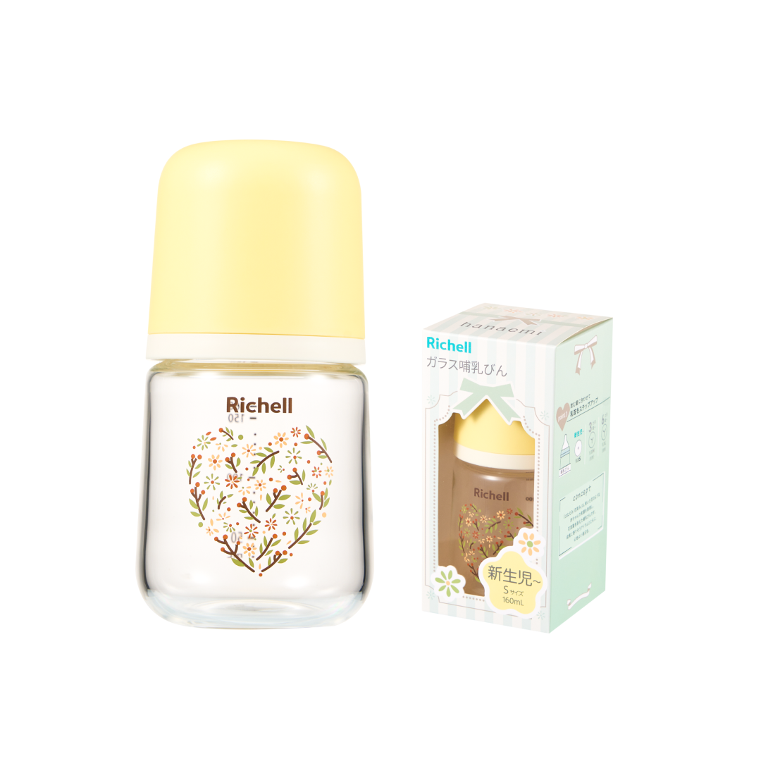 Bình sữa thủy tinh Hanaemi 160ml (Từ 0 tháng tuổi)