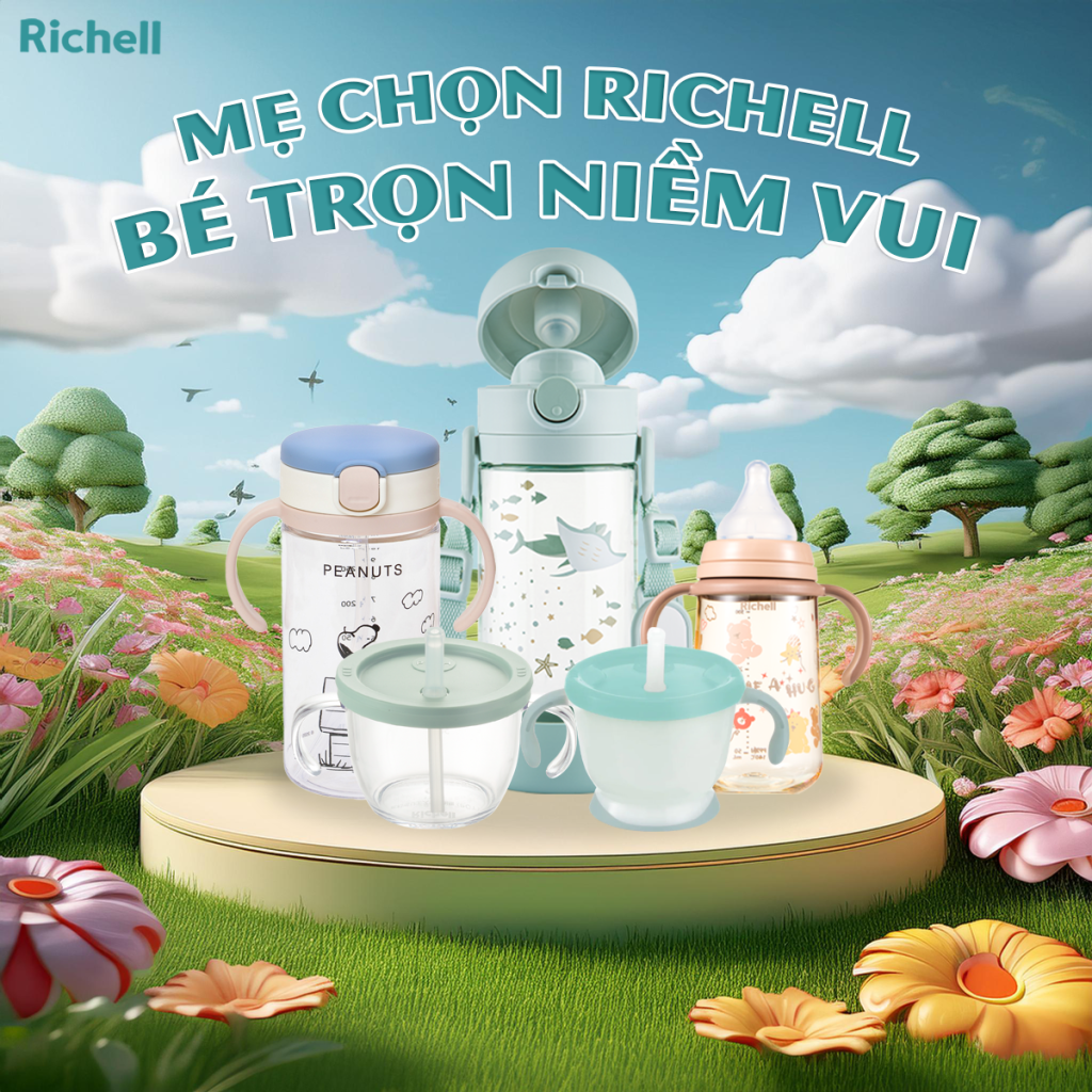 Richell – Chất lượng Nhật Bản, An Toàn Tuyệt Đối